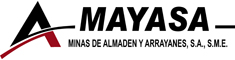 Logtipo de Mayasa (MINAS DE ALMADÉN Y ARRAYANES, S.A.)